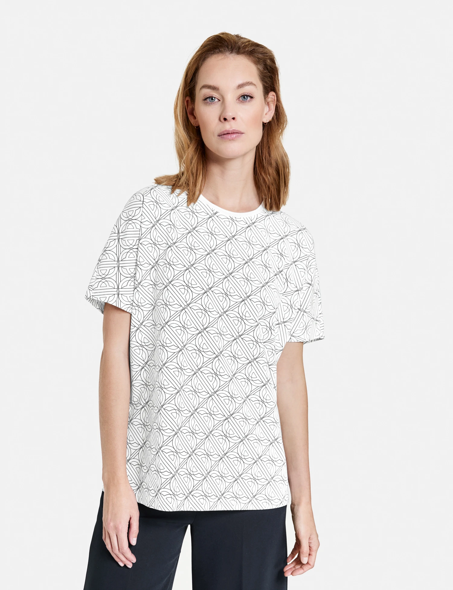 Gerry Weber 1/2 Arm Shirt Mit Logoprint 10 Gerry Weber 1/2 Arm Shirt Mit Logoprint - Image 8