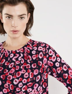 Taifun 3/4 Arm Bluse Mit Allover-Print 12 Taifun 3/4 Arm Bluse Mit Allover-Print -Feine Mode 34 arm bluse mit allover print 100