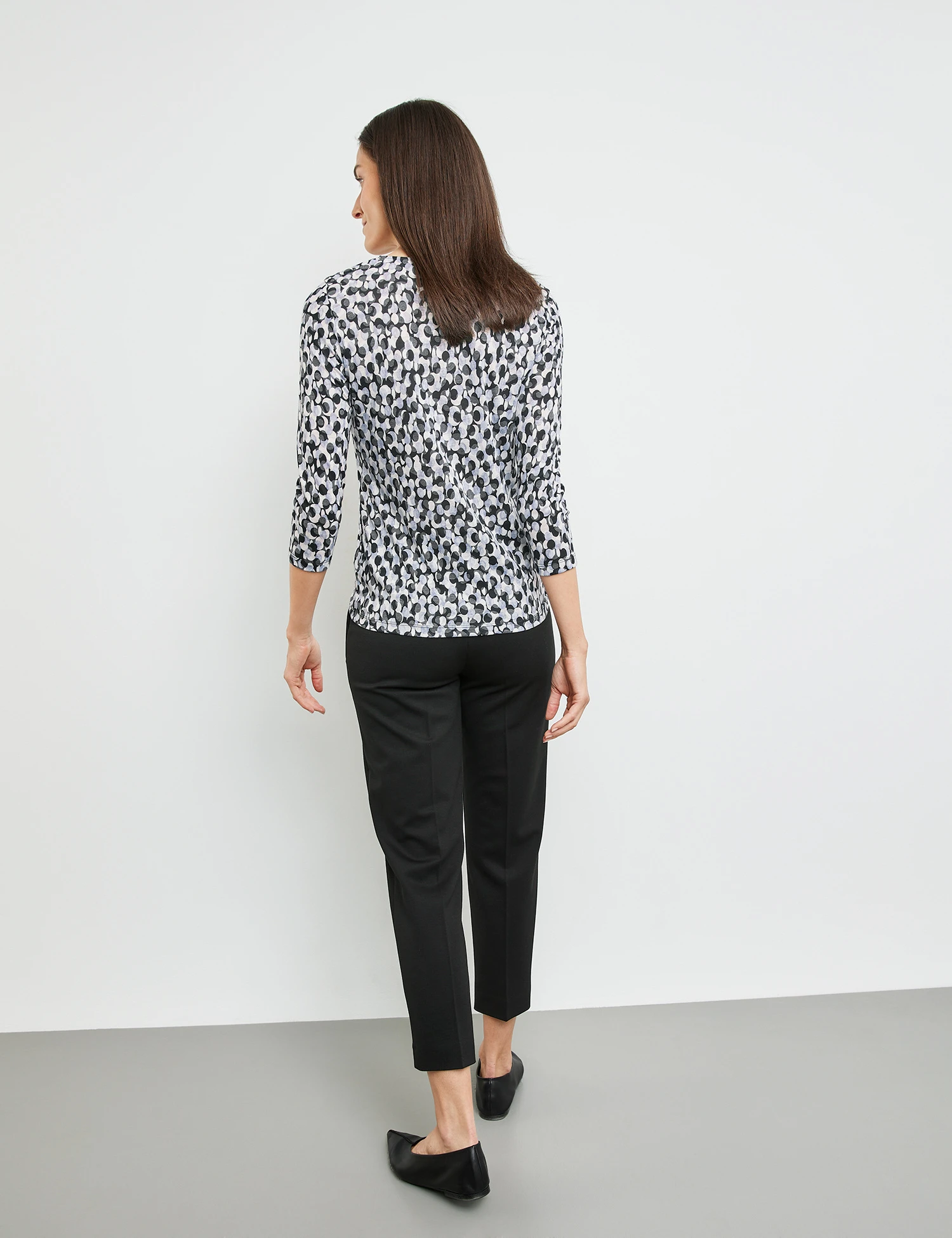 Gerry Weber 3/4 Arm Shirt Mit Ausbrenner-Optik 8 Gerry Weber 3/4 Arm Shirt Mit Ausbrenner-Optik - Image 6