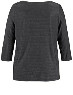 3/4 Arm Shirt Mit Glanzeffekt 11 3/4 Arm Shirt Mit Glanzeffekt -Feine Mode 34 arm shirt mit glanzeffekt 03