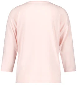 Taifun 3/4 Arm Shirt Mit Material-Patch -Feine Mode 34 arm shirt mit material patch 03