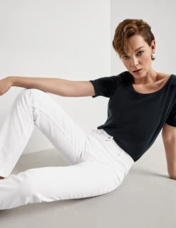 Gerry Weber 5-Pocket Hose Straight Fit -Feine Mode 5 pocket hose straight fit 105