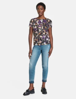 Gerry Weber 5-Pocket Jeans BEST4ME CROPPED -Feine Mode 5 pocket jeans best4me cropped 01