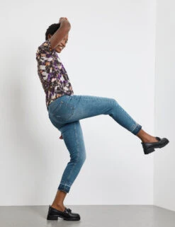 Gerry Weber 5-Pocket Jeans BEST4ME CROPPED -Feine Mode 5 pocket jeans best4me cropped 102