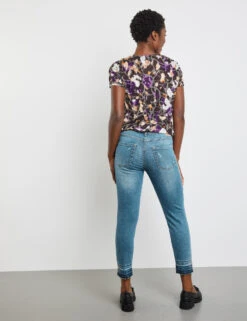 Gerry Weber 5-Pocket Jeans BEST4ME CROPPED -Feine Mode 5 pocket jeans best4me cropped 104