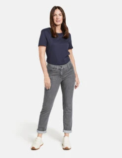 Gerry Weber 5-Pocket Jeans Slim Fit -Feine Mode 5 pocket jeans slim fit 01