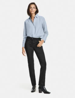 Gerry Weber 5-Pocket Jeans Straight Fit Kurzgröße 15 Gerry Weber 5-Pocket Jeans Straight Fit Kurzgröße -Feine Mode 5 pocket jeans straight fit kurzgroesse 01 1