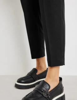 Gerry Weber 7/8 Hose Mit Bügelfalten -Feine Mode 78 hose mit buegelfalten 100