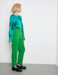 Gerry Weber 7/8 Hose Mit Längsbiesen -Feine Mode 78 hose mit laengsbiesen 102