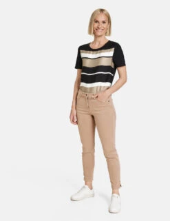 Gerry Weber 7/8 Jeans BEST4ME CROPPED Mit Saumschlitzen -Feine Mode 78 jeans best4me cropped mit saumschlitzen 01