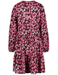 Taifun A-Linien-Kleid Mit Floral-Print -Feine Mode a linien kleid mit floral print 03