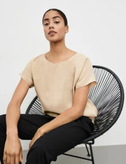 Taifun Basic Blusenshirt -Feine Mode basic blusenshirt 102