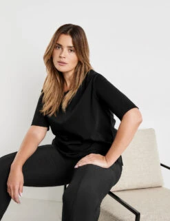 Basic Halbarmshirt 14 Basic Halbarmshirt -Feine Mode basic halbarmshirt 104