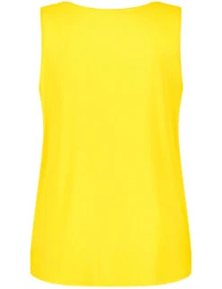 Basic-Top Mit Seitenschlitzen -Feine Mode basic top mit seitenschlitzen 03