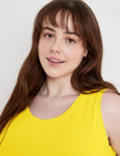 Basic-Top Mit Seitenschlitzen -Feine Mode basic top mit seitenschlitzen 100