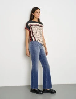 Gerry Weber Bedrucktes Blusenshirt Mit Gerafftem Saum 13 Gerry Weber Bedrucktes Blusenshirt Mit Gerafftem Saum -Feine Mode bedrucktes blusenshirt mit gerafftem saum 102