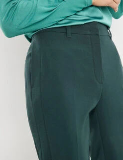 Gerry Weber Bi-elastsische Hose Citystyle Mit Bügelfalten -Feine Mode bi elastsische hose citystyle mit buegelfalten 100