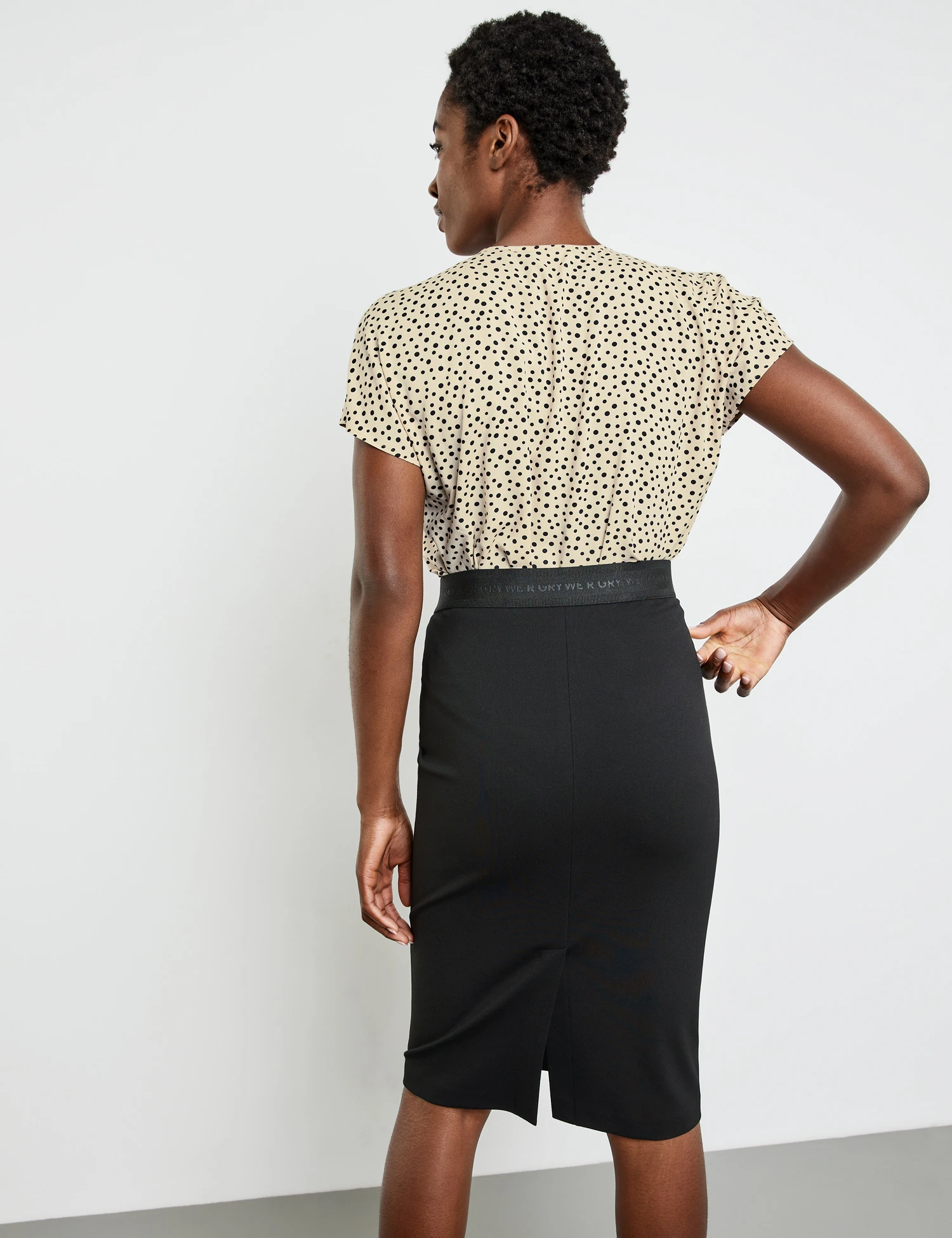 Gerry Weber Bleistiftrock Mit Gummibund Und Stretchanteil 8 Gerry Weber Bleistiftrock Mit Gummibund Und Stretchanteil - Image 6