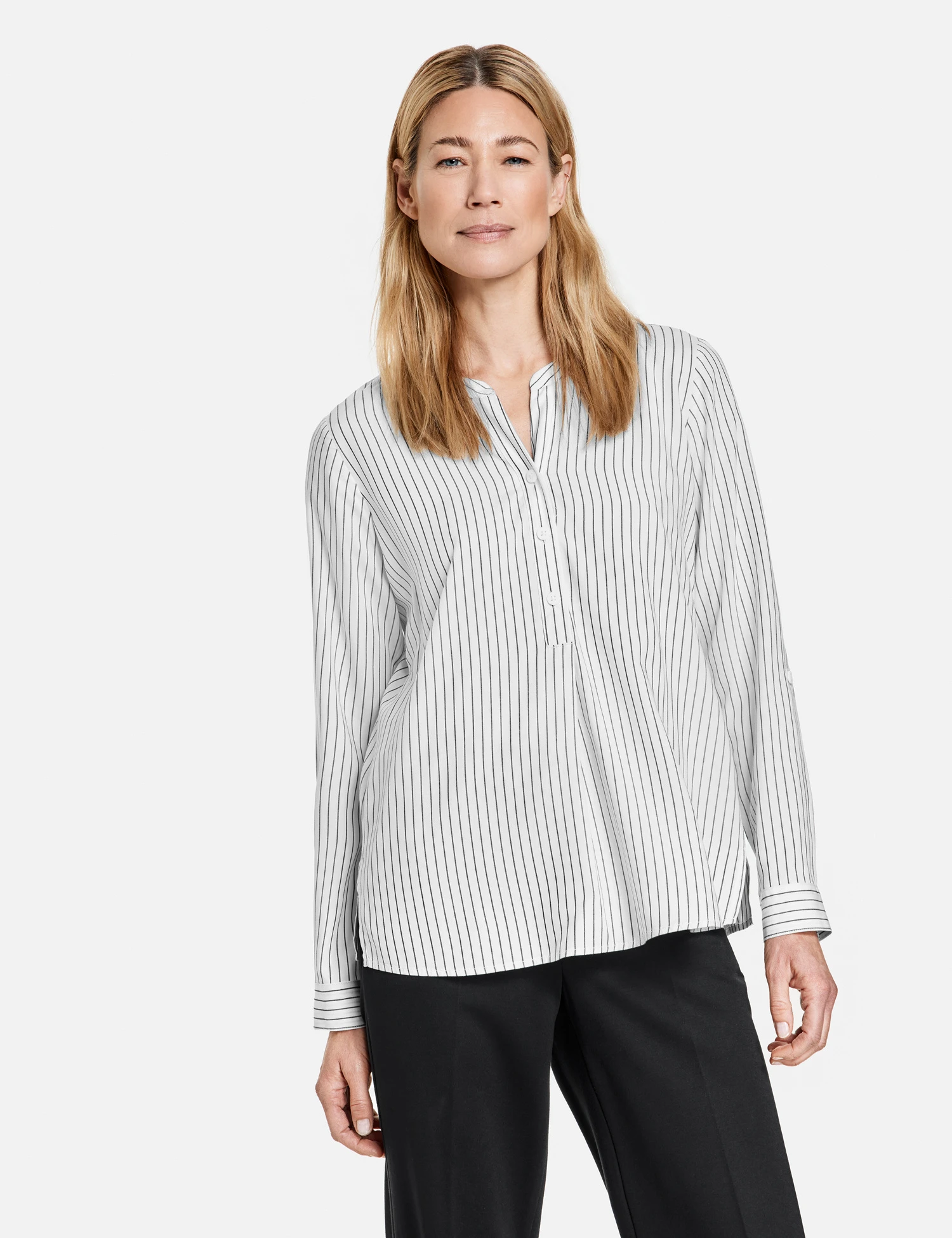 Gerry Weber Bluse Mit Krempelarm 10 Gerry Weber Bluse Mit Krempelarm - Image 8