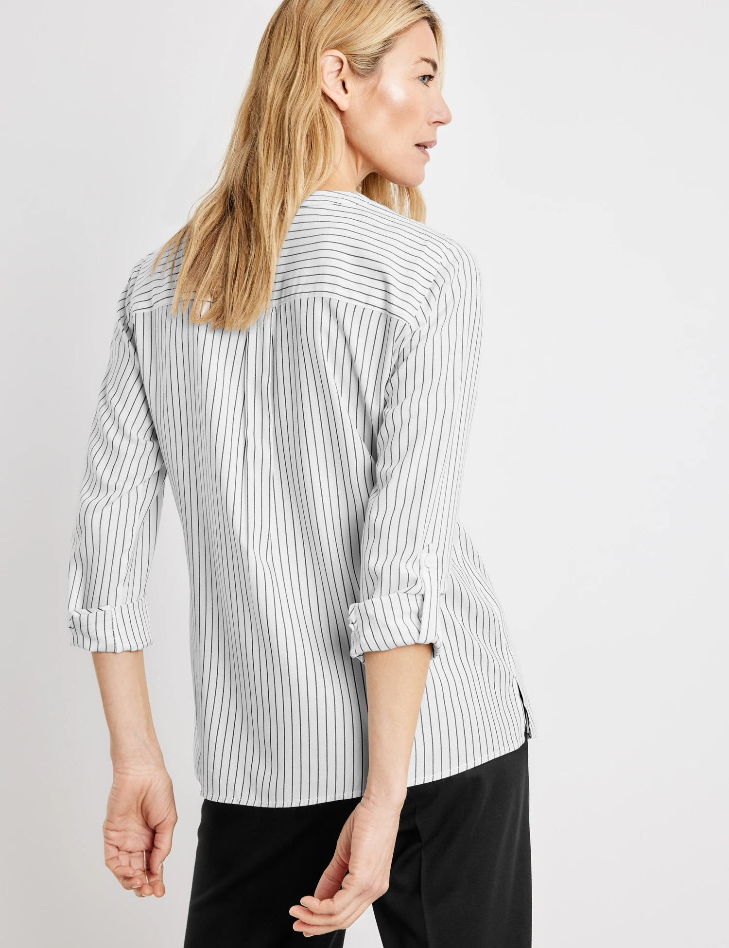 Gerry Weber Bluse Mit Krempelarm 8 Gerry Weber Bluse Mit Krempelarm - Image 6