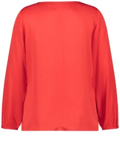 Blusenshirt Aus Matt Schimmerndem Satin -Feine Mode blusenshirt aus matt schimmerndem satin 03