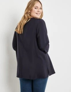 Blusenshirt Mit 3/4 Arm -Feine Mode blusenshirt mit 34 arm 102