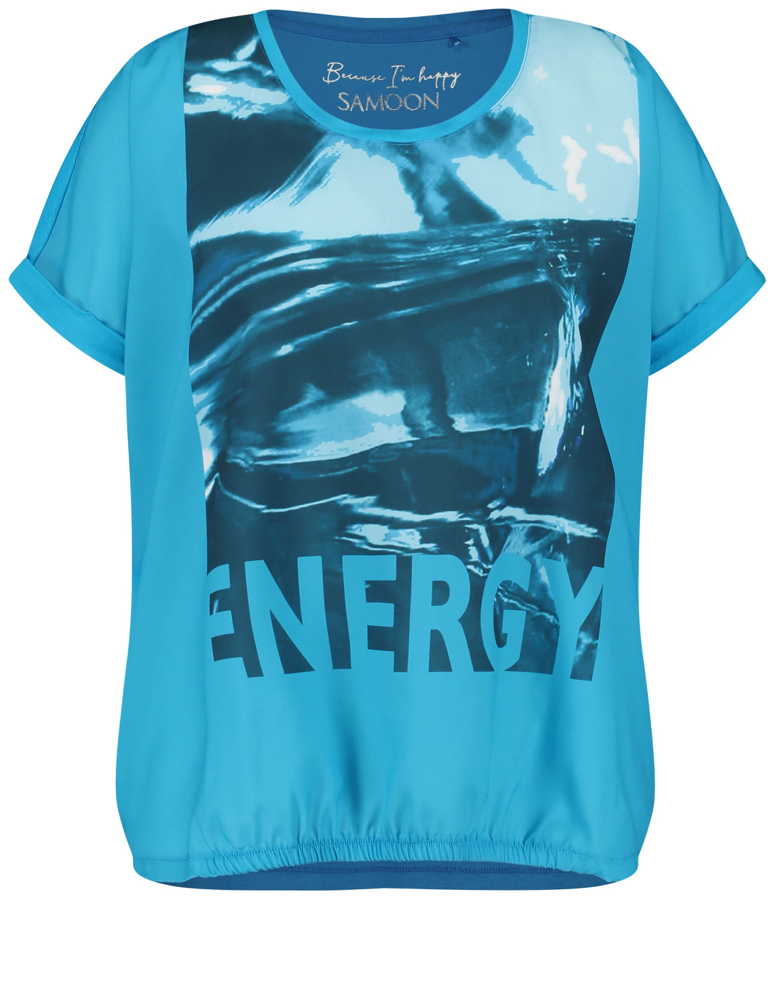 Blusenshirt Mit Frontprint 4 Blusenshirt Mit Frontprint - Image 2