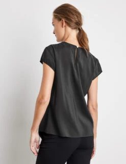 Taifun Blusenshirt Mit Gerafftem Ausschnitt -Feine Mode blusenshirt mit gerafftem ausschnitt 104