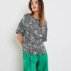 Taifun Blusenshirt Mit Kurzem Arm 1 Taifun Blusenshirt Mit Kurzem Arm -Feine Mode blusenshirt mit kurzem arm 110