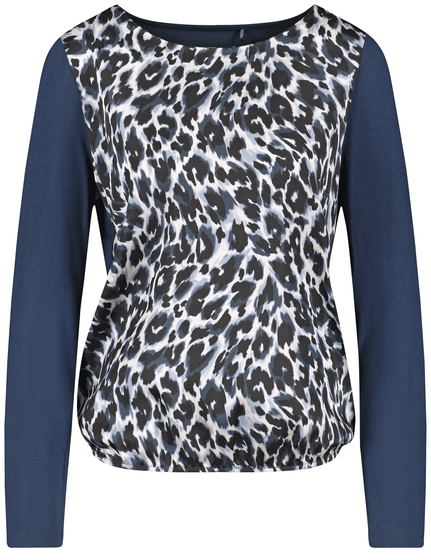 Gerry Weber Blusenshirt Mit Material-Patch Und Animal-Print 4 Gerry Weber Blusenshirt Mit Material-Patch Und Animal-Print - Image 2