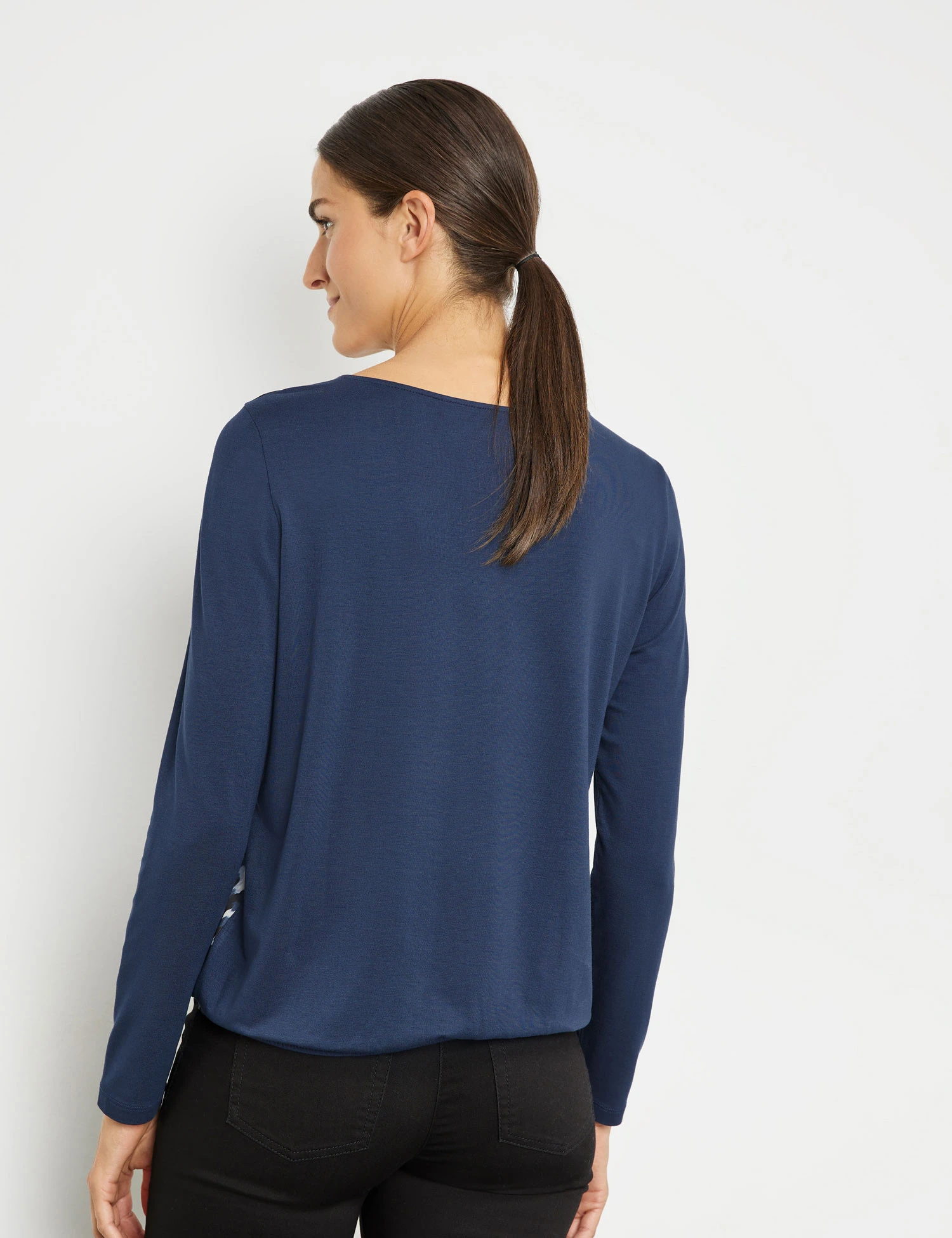 Gerry Weber Blusenshirt Mit Material-Patch Und Animal-Print 8 Gerry Weber Blusenshirt Mit Material-Patch Und Animal-Print - Image 6