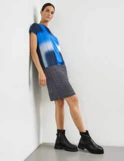 Gerry Weber Blusenshirt Mit Strickblende Und Elastischem Bund 13 Gerry Weber Blusenshirt Mit Strickblende Und Elastischem Bund -Feine Mode blusenshirt mit strickblende und elastischem bund 102