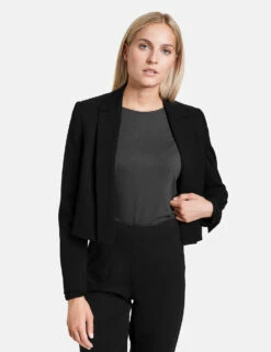 Taifun Boleroblazer Aus Feiner Stretch-Qualität -Feine Mode boleroblazer aus feiner stretch qualitaet 01