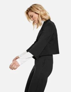 Taifun Boleroblazer Mit 3/4 Arm -Feine Mode boleroblazer mit 34 arm 102