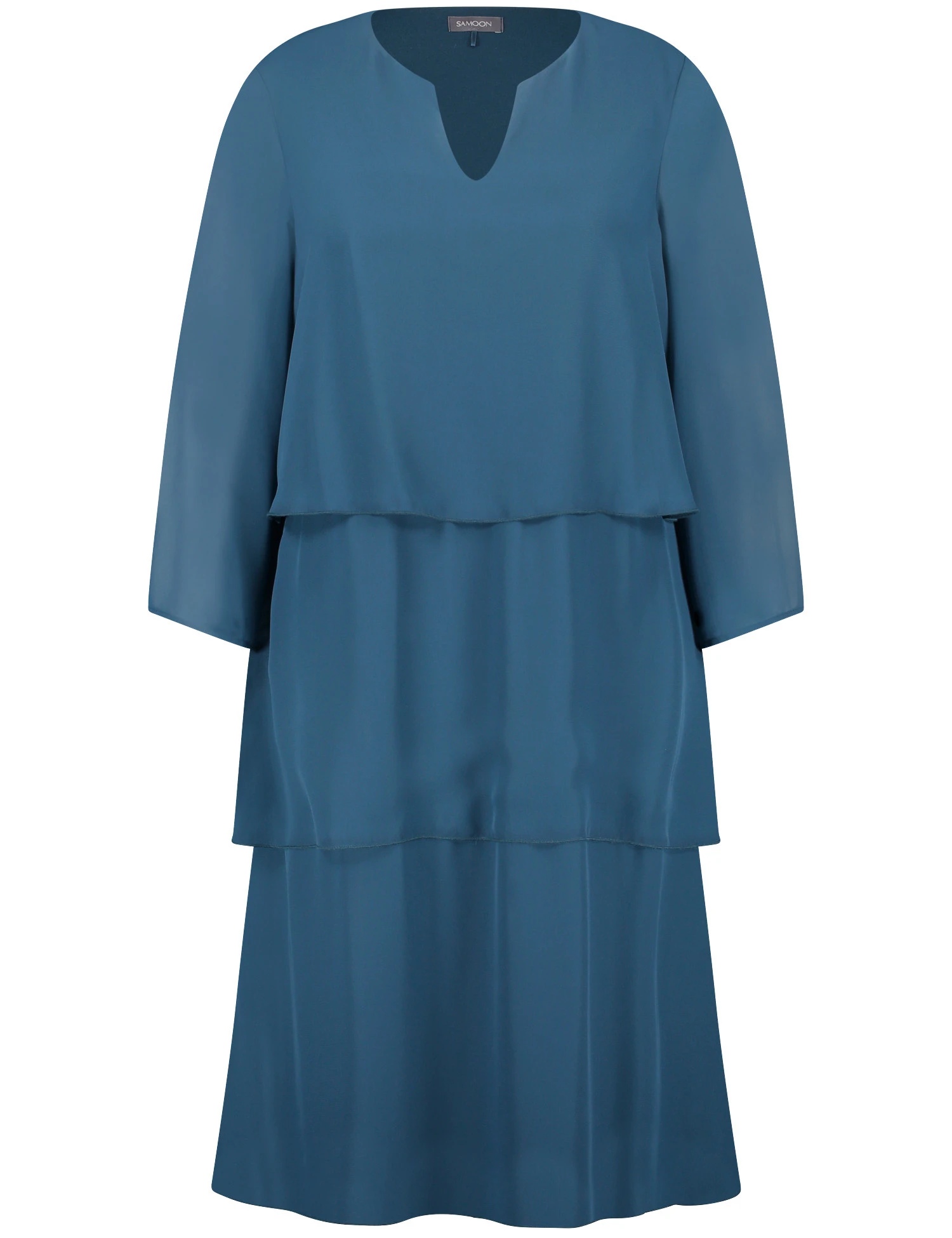 Elegantes Stufenkleid Aus Chiffon 4 Elegantes Stufenkleid Aus Chiffon - Image 2