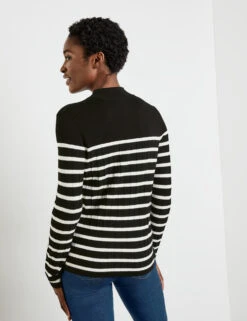 Gerry Weber Feinstrickpullover Mit Längsbiesen -Feine Mode feinstrickpullover mit laengsbiesen 104