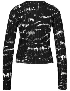 Taifun Figurbetonter Pullover Mit Strickmuster -Feine Mode figurbetonter pullover mit strickmuster 03