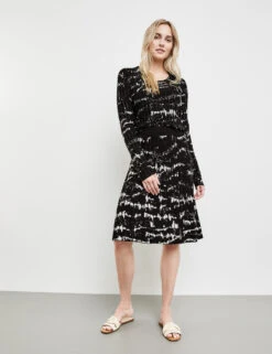 Taifun Figurbetonter Pullover Mit Strickmuster -Feine Mode figurbetonter pullover mit strickmuster 102