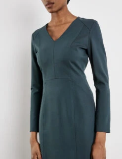 Gerry Weber Figurbetontes Etuikleid Mit Langem Rückenzipper 12 Gerry Weber Figurbetontes Etuikleid Mit Langem Rückenzipper -Feine Mode figurbetontes etuikleid mit langem rueckenzipper 100