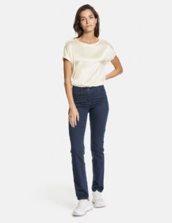 Gerry Weber Figurformende Jeans Best4me Slim Fit -Feine Mode figurformende jeans best4me slim fit 01
