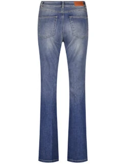 Gerry Weber Flared Jeans Mit Washed-Out Effekt -Feine Mode flared jeans mit washed out effekt 03