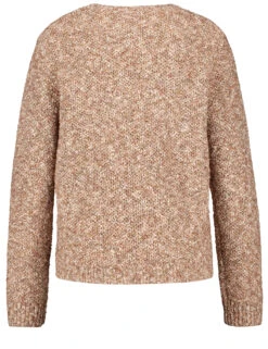 Gerry Weber Flauschiger Pullover In Bouclé-Optik -Feine Mode flauschiger pullover in boucl optik 03