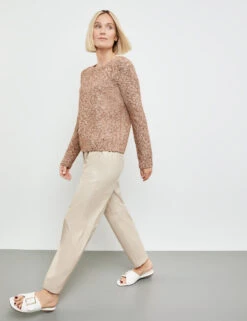 Gerry Weber Flauschiger Pullover In Bouclé-Optik -Feine Mode flauschiger pullover in boucl optik 102