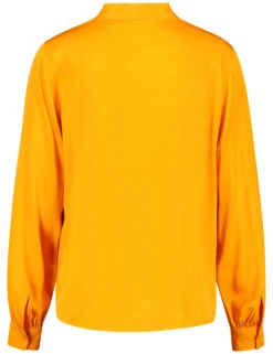 Gerry Weber Fließende Bluse Mit Leichten Ballonärmeln -Feine Mode fliessende bluse mit leichten ballonaermeln 03