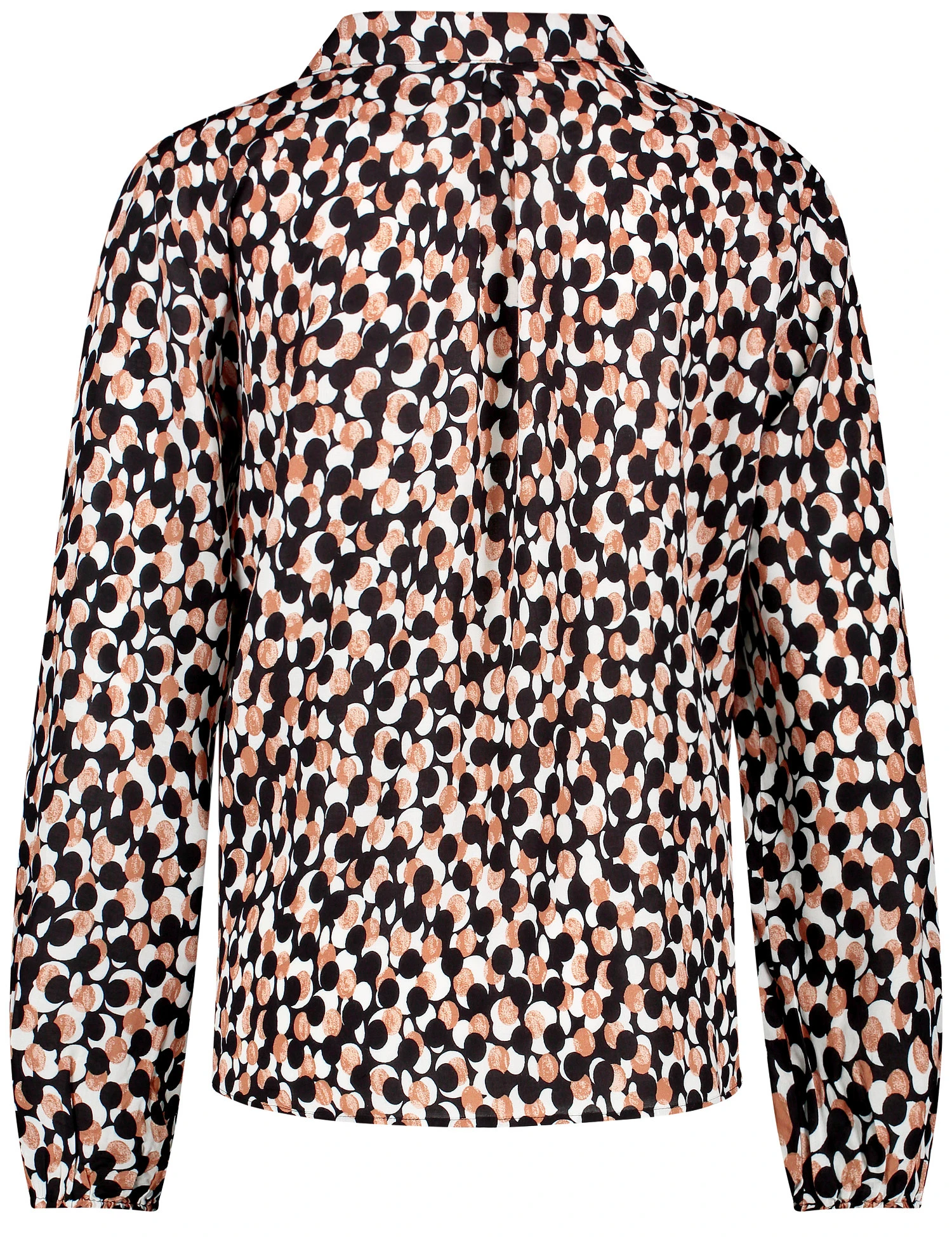 Gerry Weber Fließende Langarmbluse Mit Allover-Muster 5 Gerry Weber Fließende Langarmbluse Mit Allover-Muster - Image 3