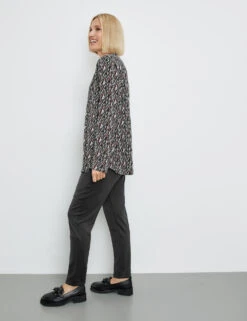 Gerry Weber Fließende Tunika Mit Allover-Dessin -Feine Mode fliessende tunika mit allover dessin 102