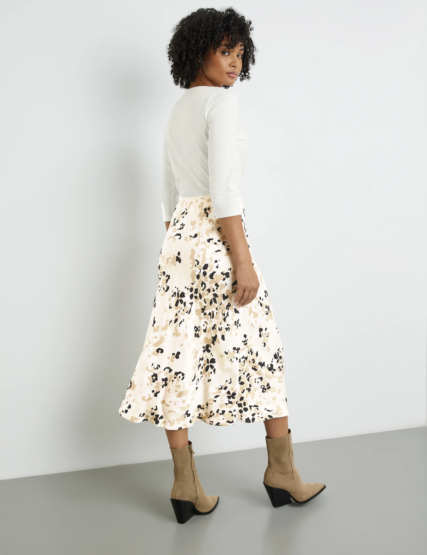 Taifun Fließender A-Linien-Rock Mit Elastischem Bund 7 Taifun Fließender A-Linien-Rock Mit Elastischem Bund - Image 5