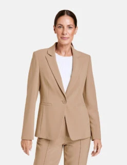 Gerry Weber Fließender Blazer Mit Stretchkomfort -Feine Mode fliessender blazer mit stretchkomfort 01