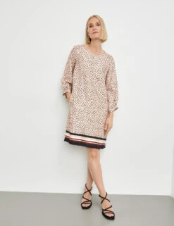 Gerry Weber Fließendes Kleid Mit Ballonärmeln