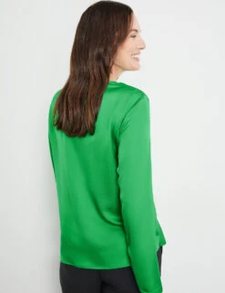 Gerry Weber Fließendes Langarm Blusenshirt -Feine Mode fliessendes langarm blusenshirt 104